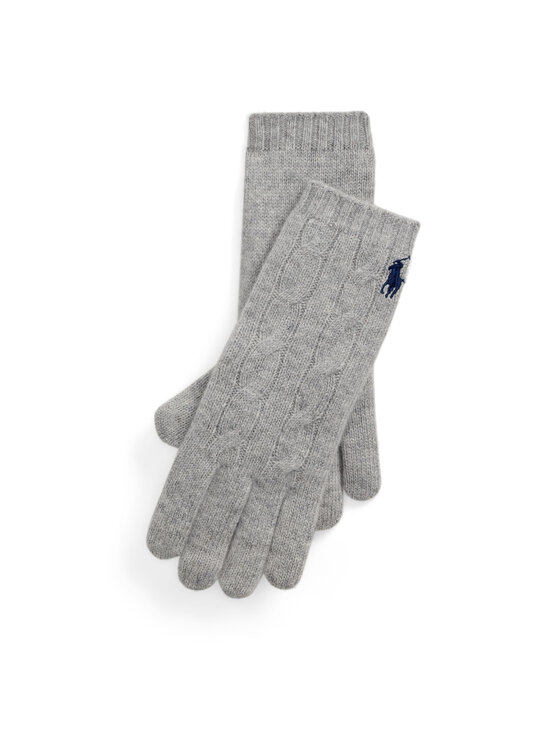 Polo Ralph Lauren Dámske rukavice 455956295003 Sivá