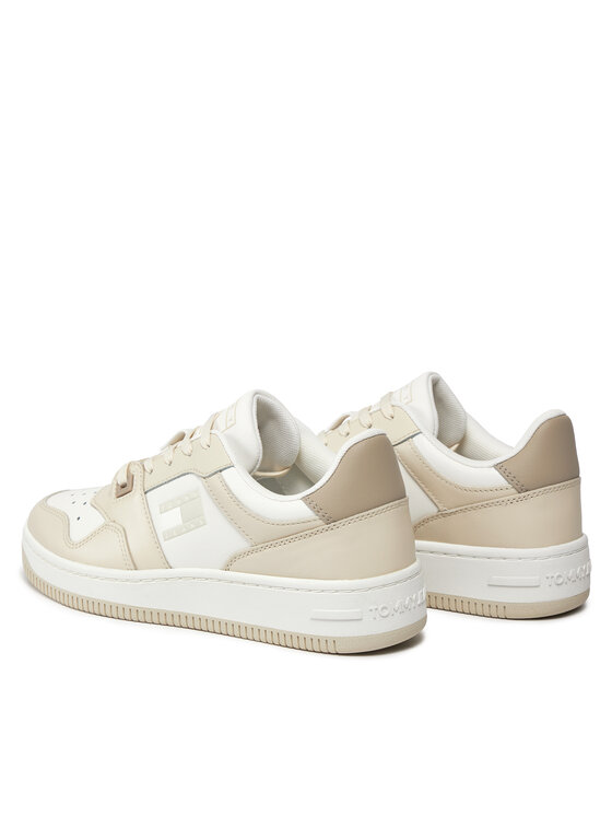 Tommy Jeans Tommy Jeans Αθλητικά Tjw Retro Basket Tonal Logo EN0EN02483 Μπεζ