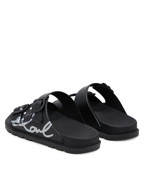 KARL LAGERFELD KARL LAGERFELD Παντόφλες Kondo Tred KL80972 Μαύρο