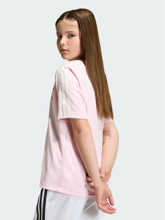 adidas adidas T-Shirt 163340 Biały Fitted Fit