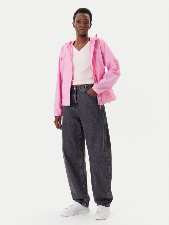 Tommy Jeans Tommy Jeans Széldzseki DW0DW21188 Rózsaszín Regular Fit