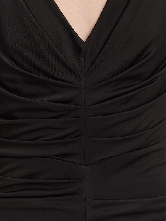 Marella Marella Φόρεμα κοκτέιλ Harald 2513621022 Μαύρο Slim Fit
