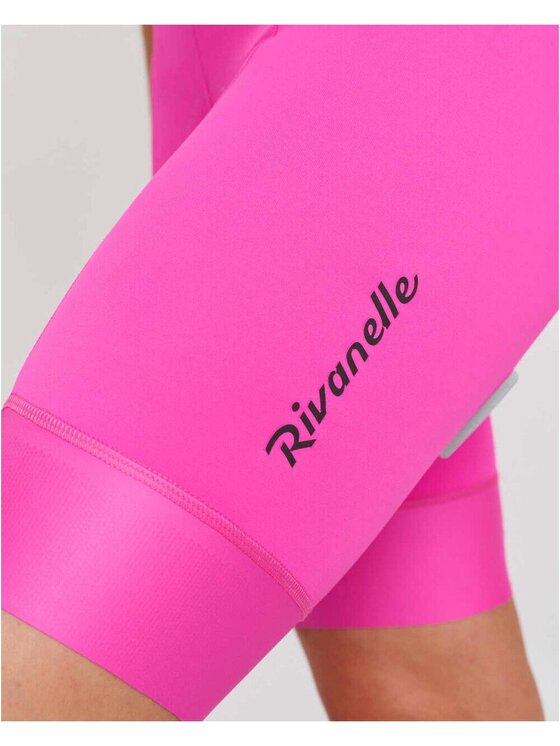 Rivanelle Rivanelle Szorty rowerowe ACTIVE ELITE Różowy Narrow Fit