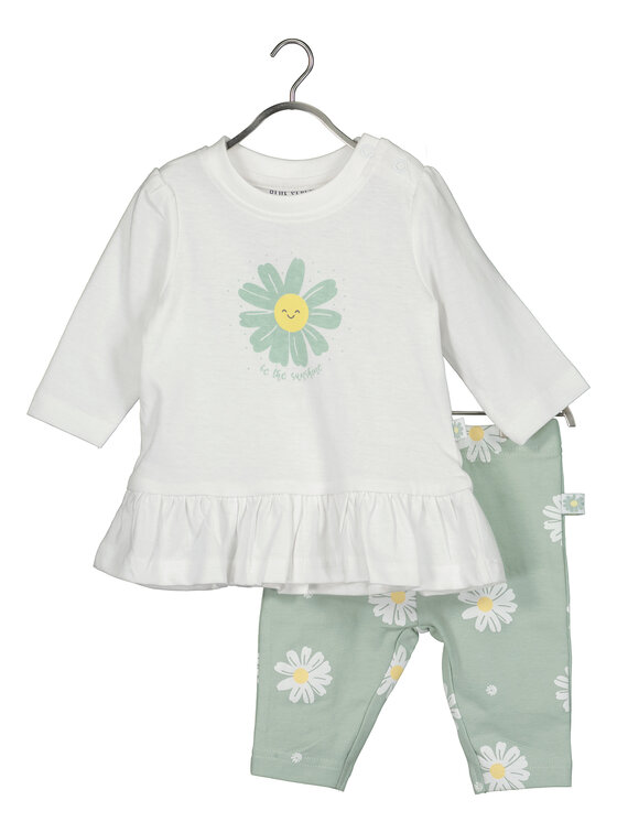 Blue Seven Súprava blúzka a legíny 422175 X Zelená Regular Fit