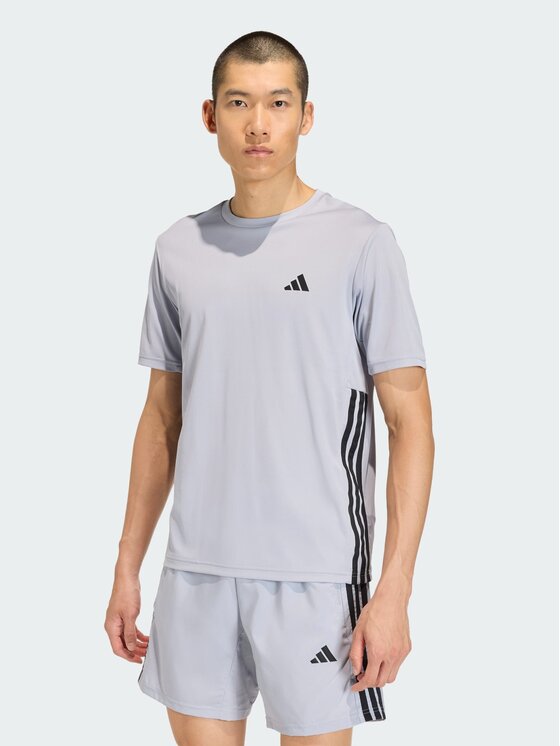 adidas adidas Koszulka techniczna 158824 Szary Regular Fit