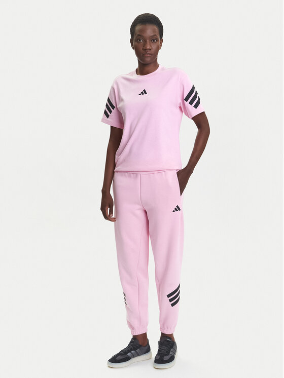 adidas adidas Футболка Future Icons 3-Stripes JE0240 Рожевий Regular Fit