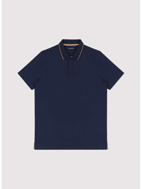 Pako Lorente Pako Lorente Polo P26WN-TX-008 Granatowy Regular Fit