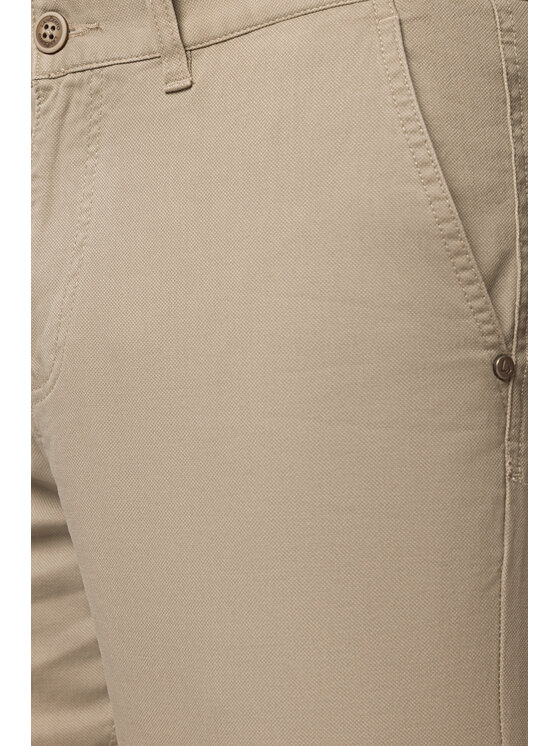 Lancerto Lancerto Szorty materiałowe Ibiza SZO082123000005 Beżowy Regular Fit