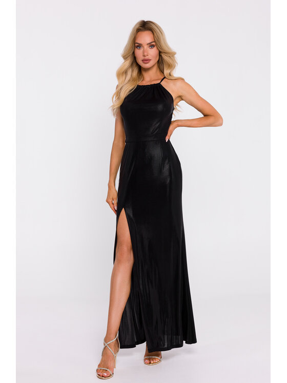 Made of Emotion Made of Emotion Abito da sera M833 Nero Sexy Straight Fit