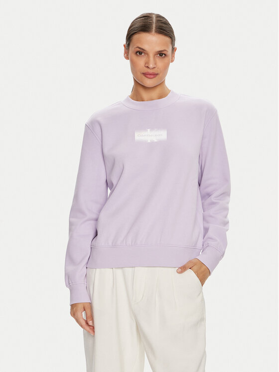 Calvin Klein Jeans Calvin Klein Jeans Pluus Faded Monologo J20J223537 Lilla Regular Fit