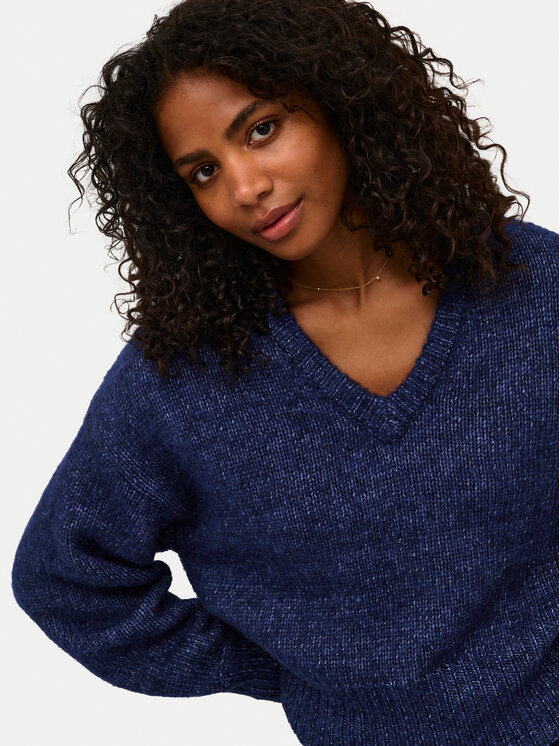 Kaffe Kaffe Светр Trina 10508973 Голубий Loose Fit