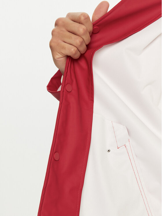 Hunter Hunter Kurtka przeciwdeszczowa HARU0003242 Czerwony Regular Fit