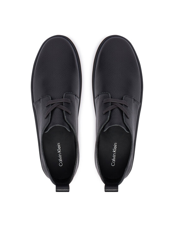 Calvin Klein Calvin Klein Обувки Hybrid Clean Derby Tum Lth HM0HM02185 Черен