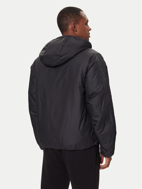 adidas adidas Zimska jakna Essentials Climawarm 3-Stripes KB8149 Črna Regular Fit