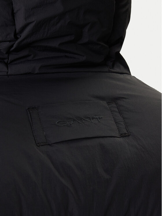 Gant Gant Пухено яке 7006568 Черен Regular Fit
