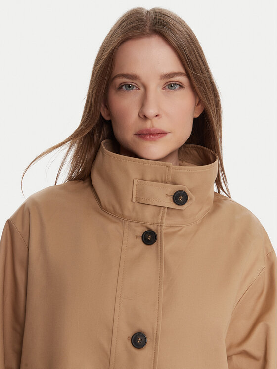 United Colors Of Benetton United Colors Of Benetton Тренч 2QJYDN07Y Бежов Regular Fit