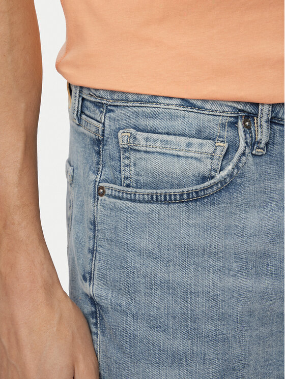 Guess Guess Džínsové šortky M6GD27 D0778 Svetlo modrá Regular Fit