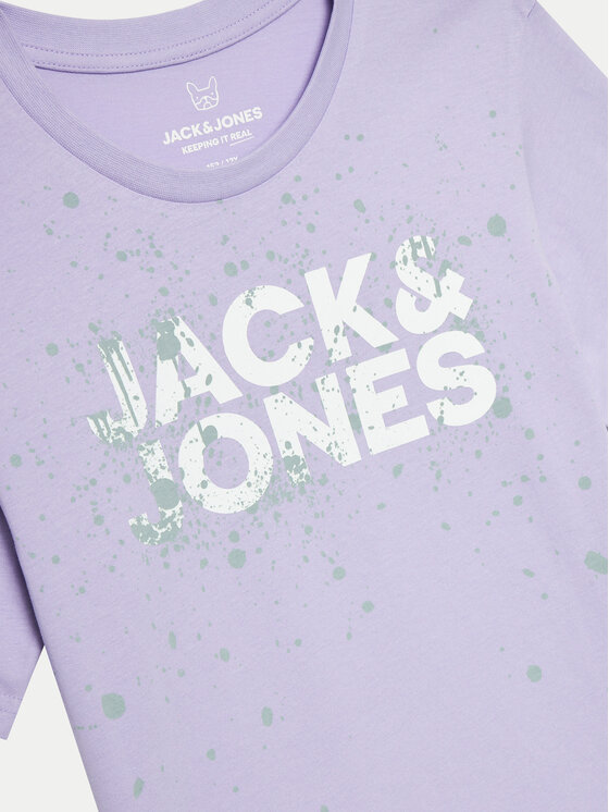 Jack&Jones Junior Jack&Jones Junior Футболка Jcosplash 12257415 Фіолетовий Regular Fit