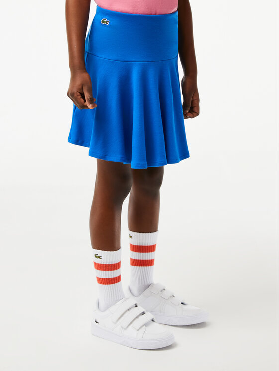 Lacoste Lacoste Спідниця в складку JJ6762 Голубий Regular Fit