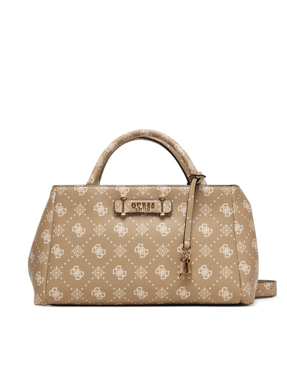 Guess Guess Geantă Carrie Logo HWGP98 98060 Bej
