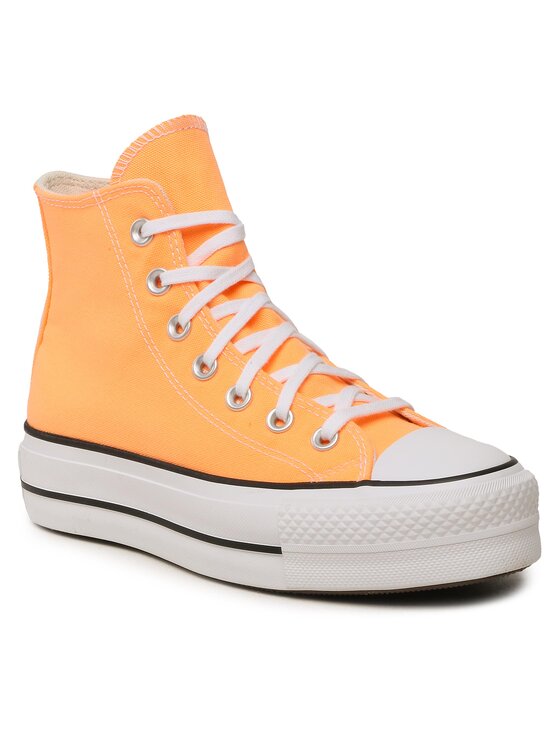 Converse Converse Tenisice Chuck Taylor All Star Lift Hi A03052C Narančasta