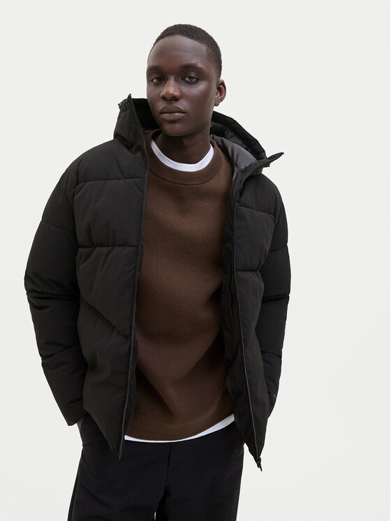 Jack&Jones Jack&Jones Зимова куртка Global 12283517 Чорний Regular Fit