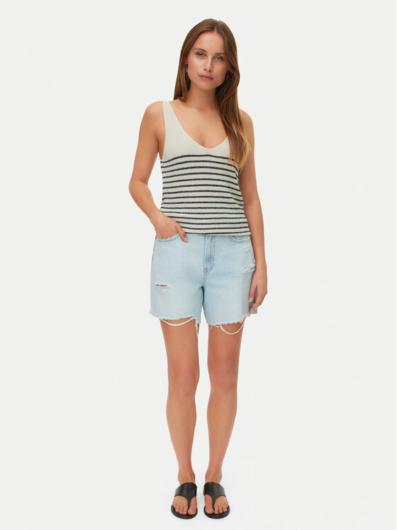 Vero Moda Vero Moda Szorty jeansowe Donna 10342100 Niebieski jasny Regular Fit