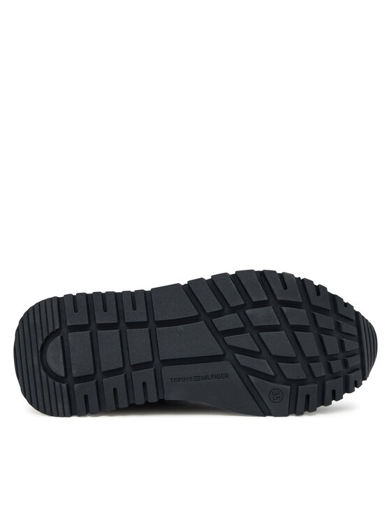 Tommy Hilfiger Tommy Hilfiger Αθλητικά Low Cut Lace-Up T3A9-33996-1355X Μαύρο