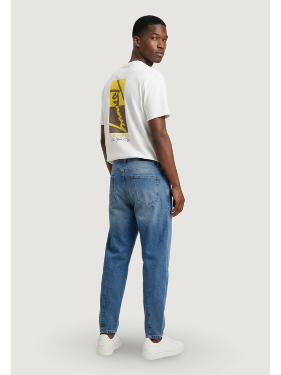 Tommy Jeans Tommy Jeans T-shirt DM0DM22532 Bianco Casual Fit