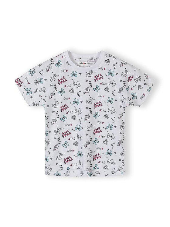 minoti minoti T-Shirt 30TEE102 Różowy Regular Fit