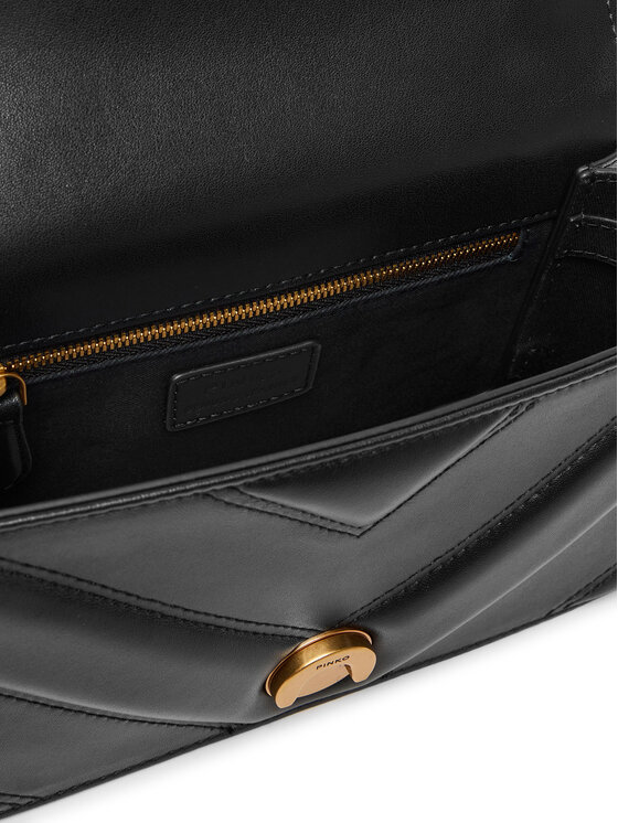 PINKO PINKO Handtasche Love One Mini Light Dc. Al 25-26 PLTT 104550 A2OS Schwarz