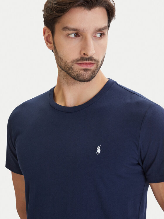 Polo Ralph Lauren Polo Ralph Lauren T-Shirt 714844756007 Granatowy Regular Fit