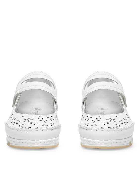 Rieker Rieker Halbschuhe 49977-80 Weiß