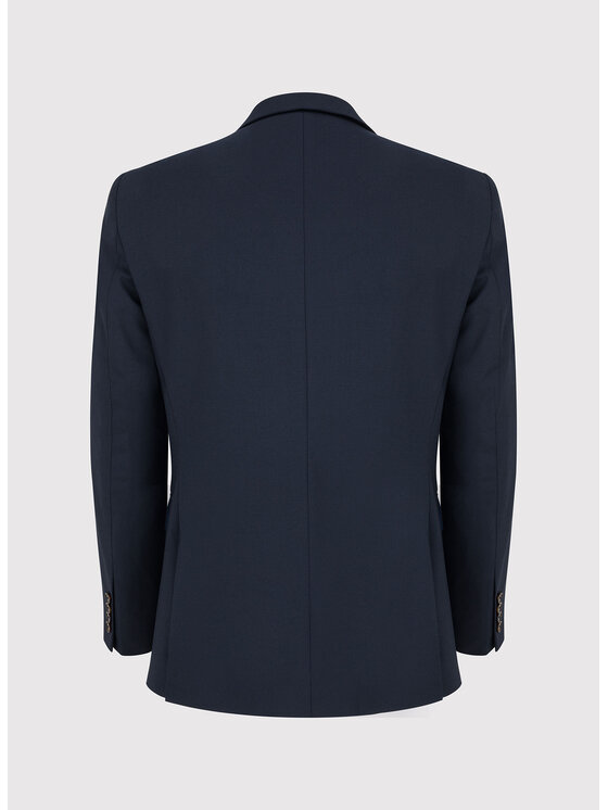 Pako Lorente Pako Lorente Marynarka P000B-3G-166 Granatowy Slim Fit