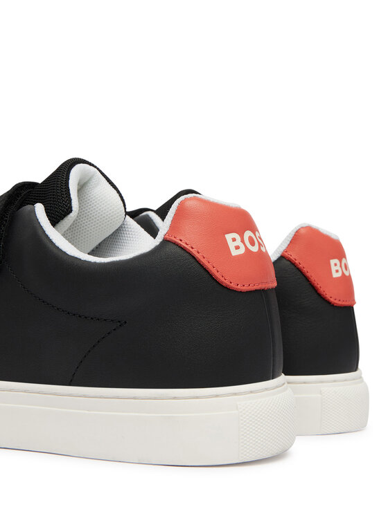 BOSS BOSS Sneakersy J52818 S Černá