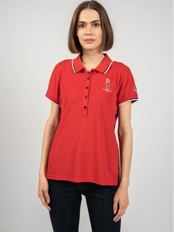 North Sails North Sails Polokošile 45 2502 000 | Auroa Polo S/S Červená Regular Fit