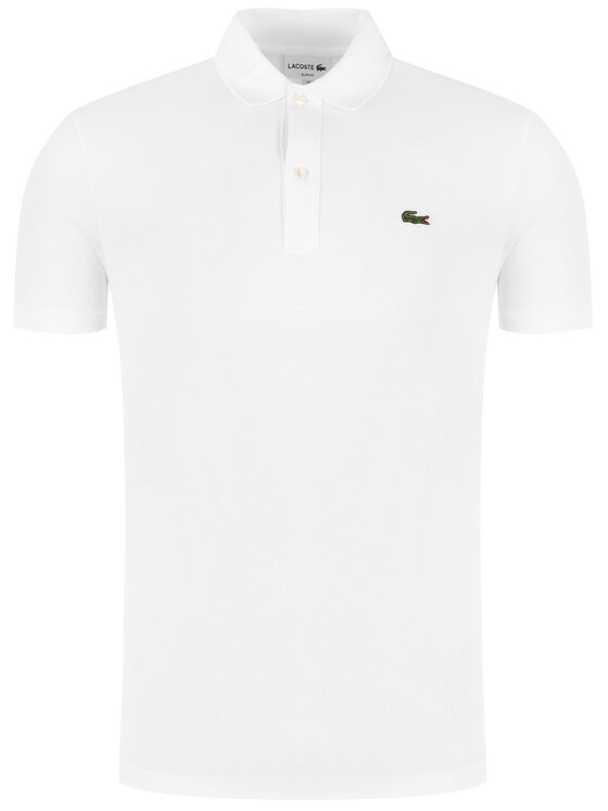 Lacoste Lacoste Tricou polo PH4012 Alb Slim Fit