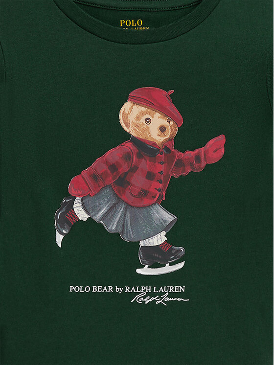 Polo Ralph Lauren Polo Ralph Lauren Majica 312P00435500 Zelena Regular Fit