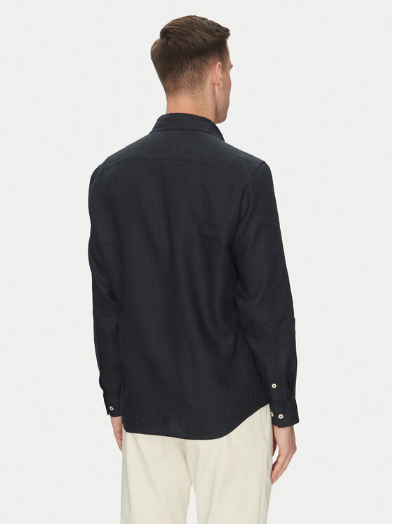 Marc O'Polo Marc O'Polo Srajca M23 7428 42318 Mornarsko modra Regular Fit