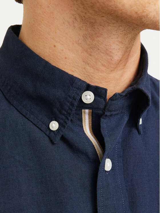 Jack&Jones Jack&Jones Košeľa Summer 12274599 Tmavomodrá Regular Fit