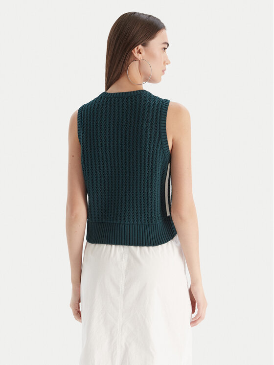 adidas adidas Top adicolor JW4993 Zelena Regular Fit