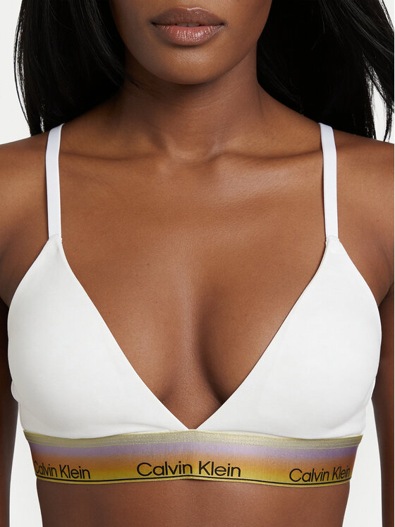 Calvin Klein Calvin Klein Krūšturis bez stīpiņām LV00QF8865 Balts