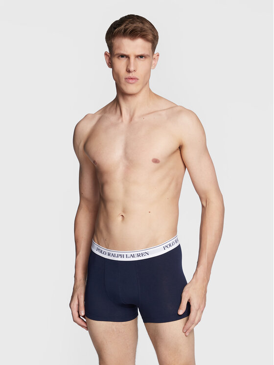 Polo Ralph Lauren Polo Ralph Lauren Komplektas: 3 poros trumpikių 714830299058 Tamsiai mėlyna