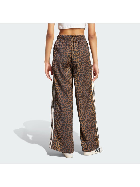 adidas adidas Spodnji del trenirke Satin KA2666 Rjava Wide Leg