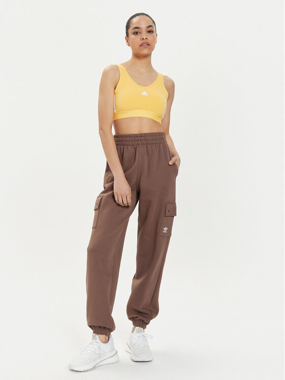 adidas adidas Jogginghose Essentials IR5909 Braun Loose Fit