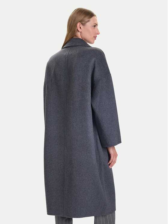 ViCOLO ViCOLO Vuneni kaput TF0003 Siva Regular Fit