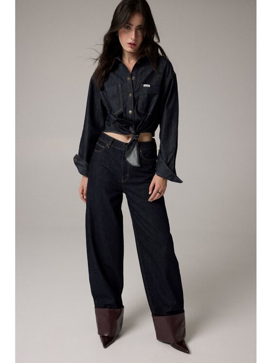Guess Guess Jeansy 185234 Niebieski Relaxed Fit