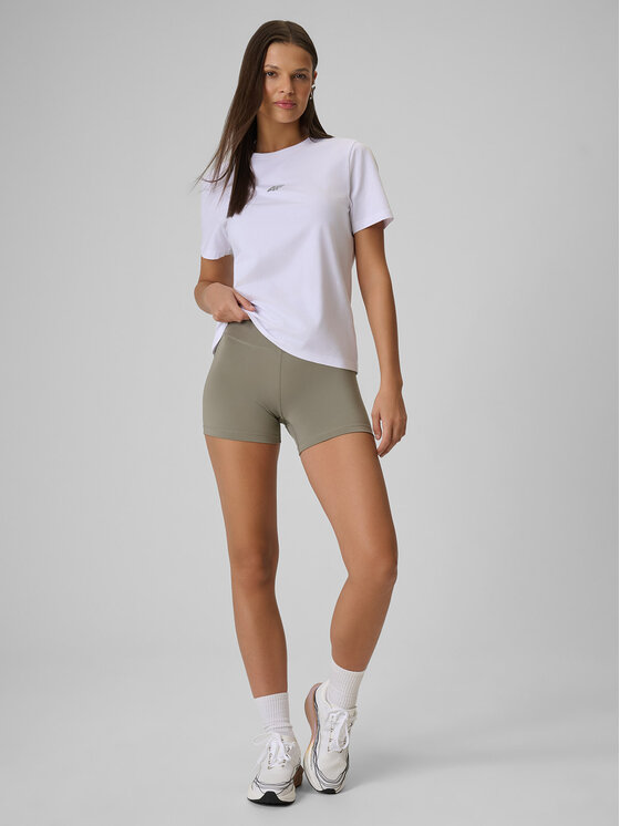 4F 4F T-Shirt NOS Biały Regular Fit