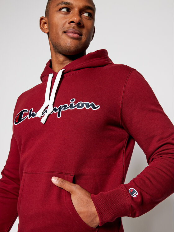 Champion Champion Bluză Hooded 214718 Vișiniu Regular Fit