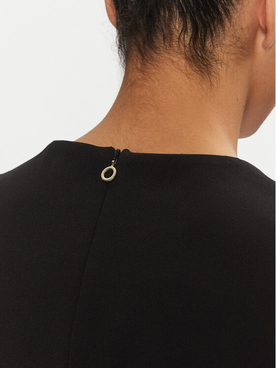 Imperial Imperial Φόρεμα κοκτέιλ AFAGIAW Μαύρο Slim Fit